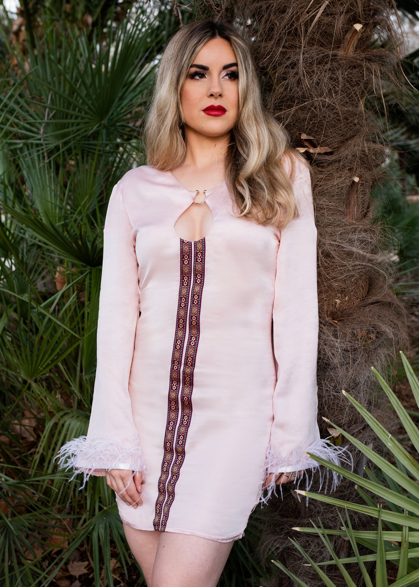 Vestido Rosa Pastel
