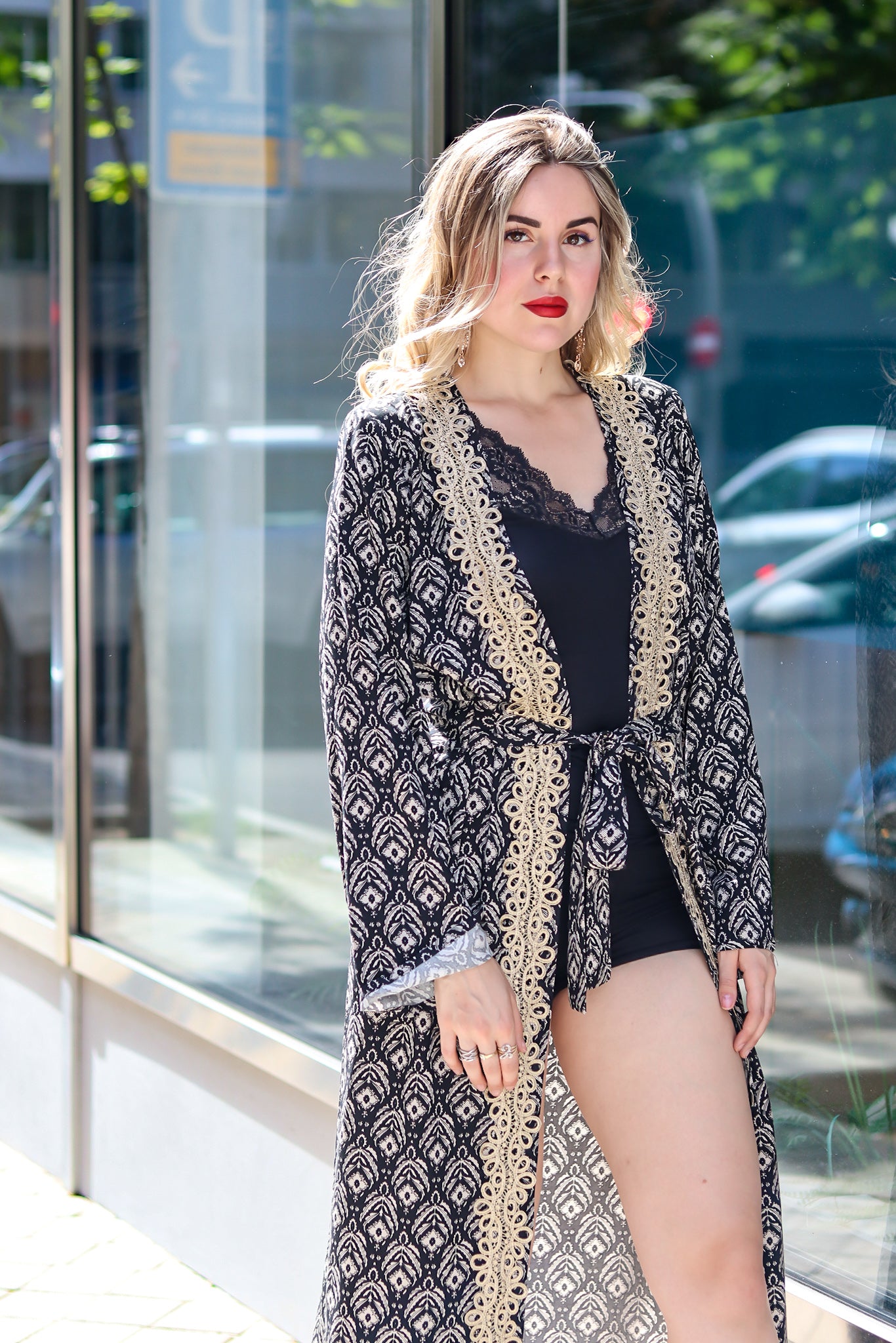 Kimono de vestir